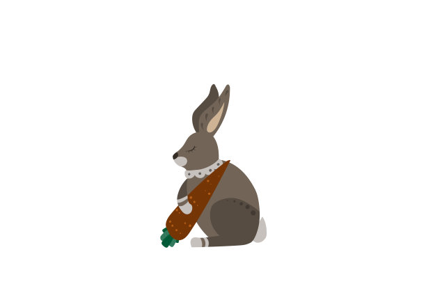 爱吃胡萝卜的兔子