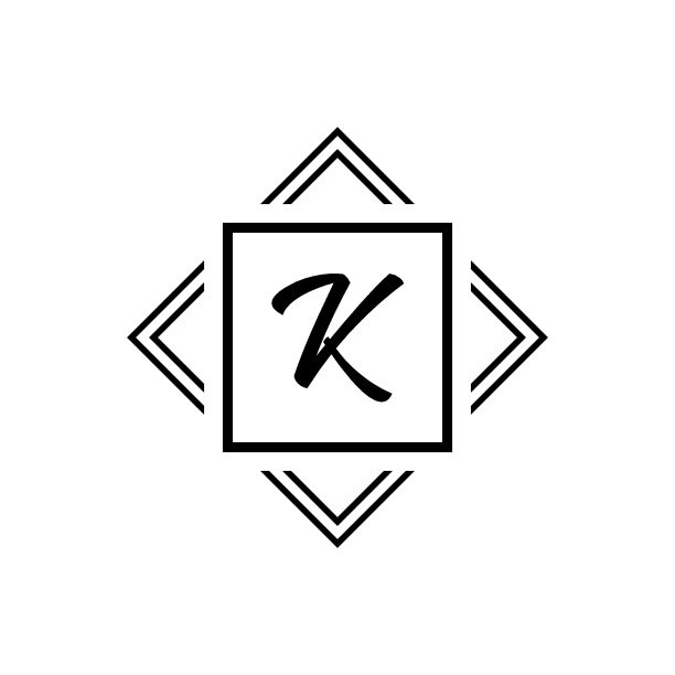 k字母logo设计,标志