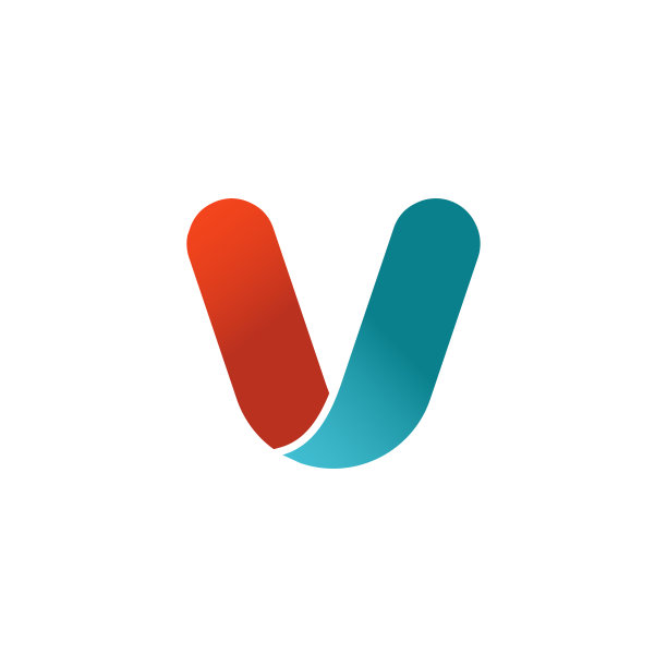 logo设计,v字母logo