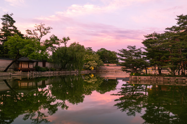 韩国首尔景福宫花园