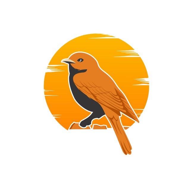 鸟logo标志