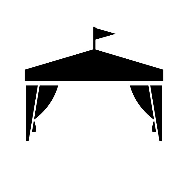 露营帐篷标志