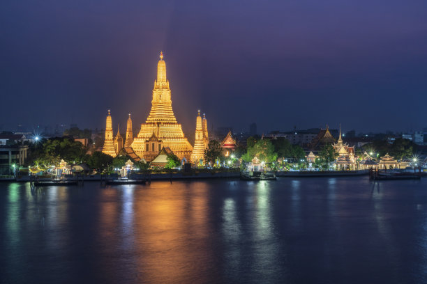 泰国标志建筑泰国景点