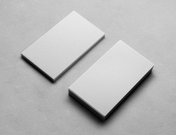 简约极简简洁纹理名片