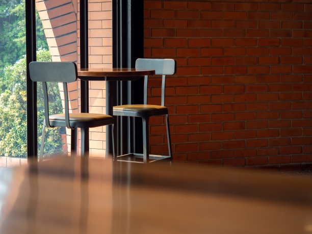 餐馆木质桌椅