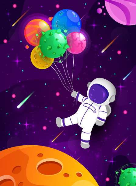 太空人气球