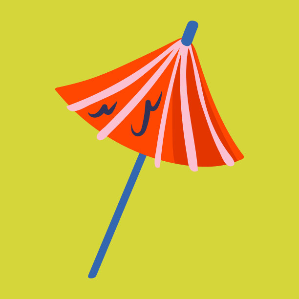 卡通遮阳伞