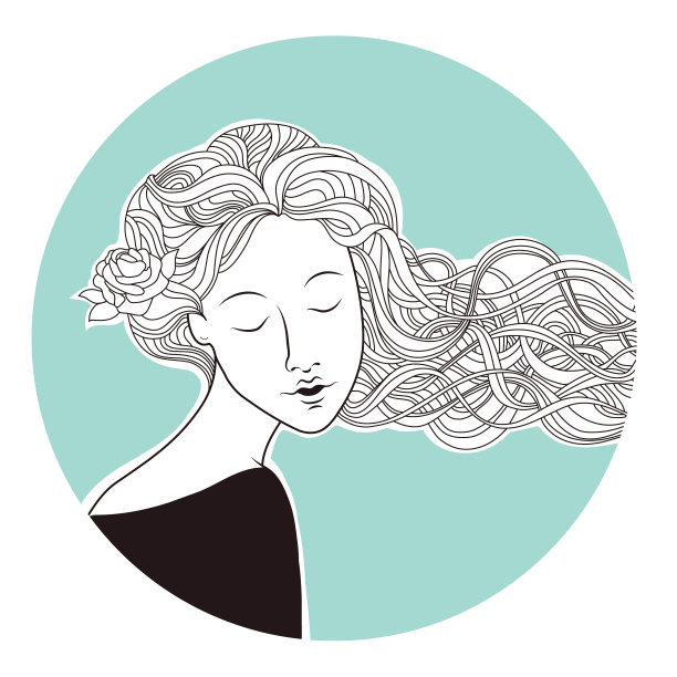 美人插画