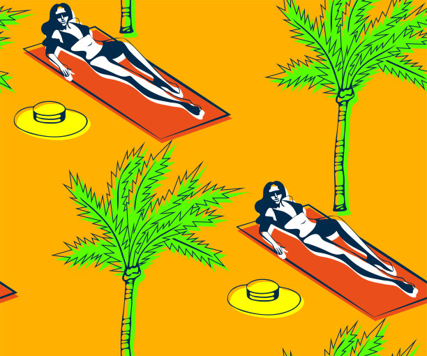夏季泳衣海报