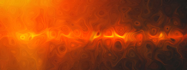 炫彩流动的火焰抽象图案