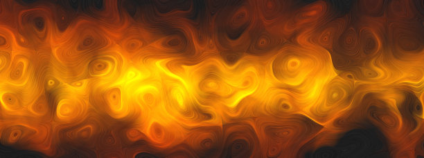 炫彩流动的火焰抽象图案