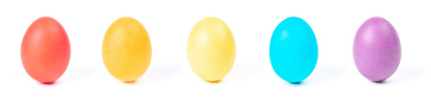 彩色复活节蛋