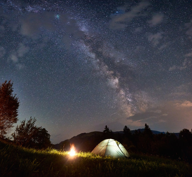 璀璨星空浪漫星空