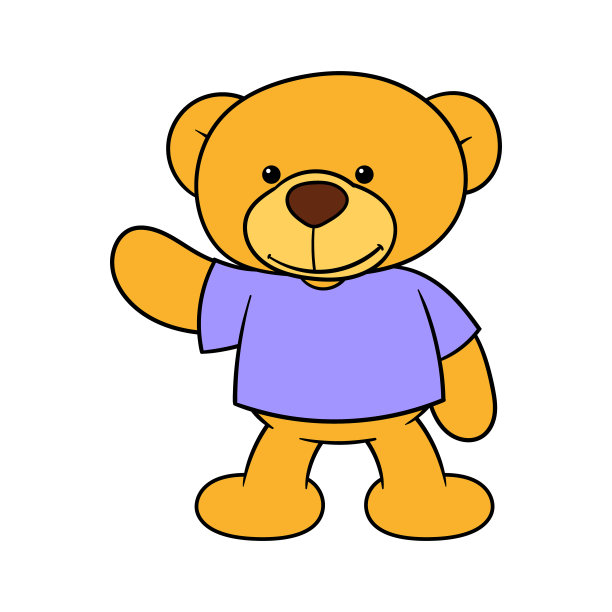 可爱小熊logo