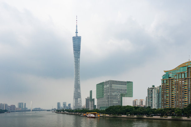 广州珠江新城夜景