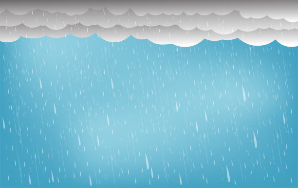 雨水插画