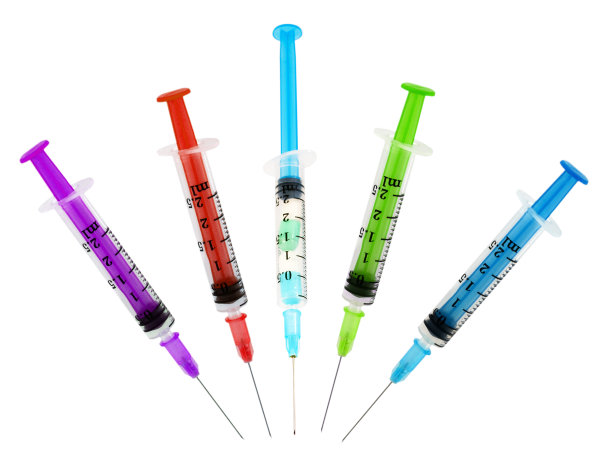 疫苗药品和针管