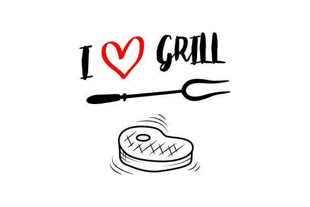 烧烤标志食品logo