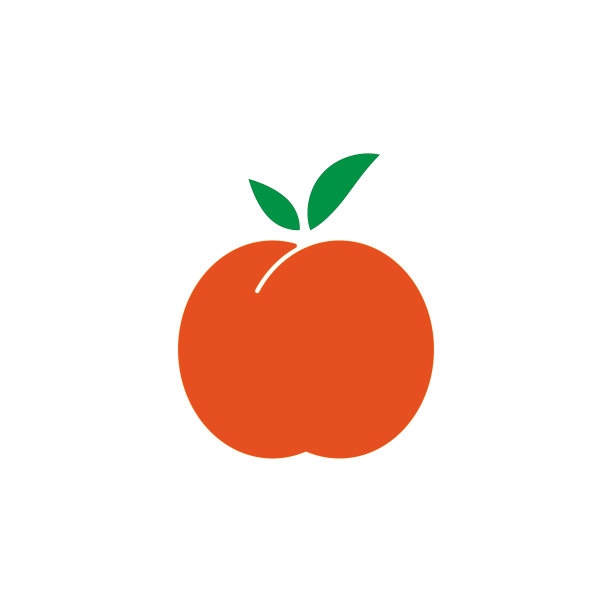 桃子logo标志