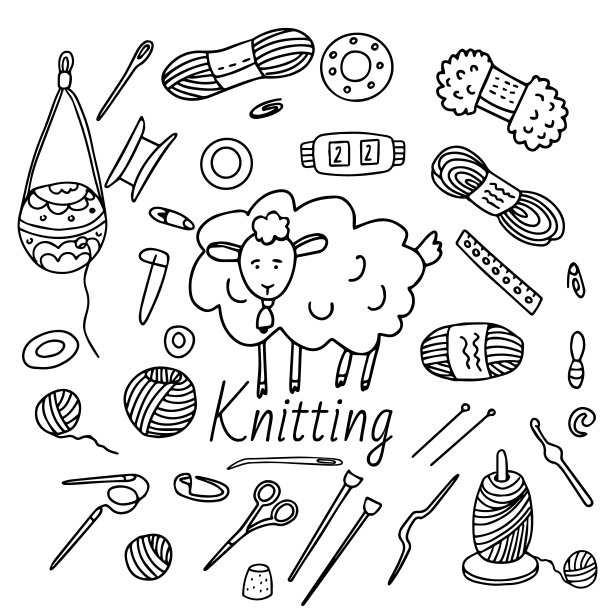 针织logo