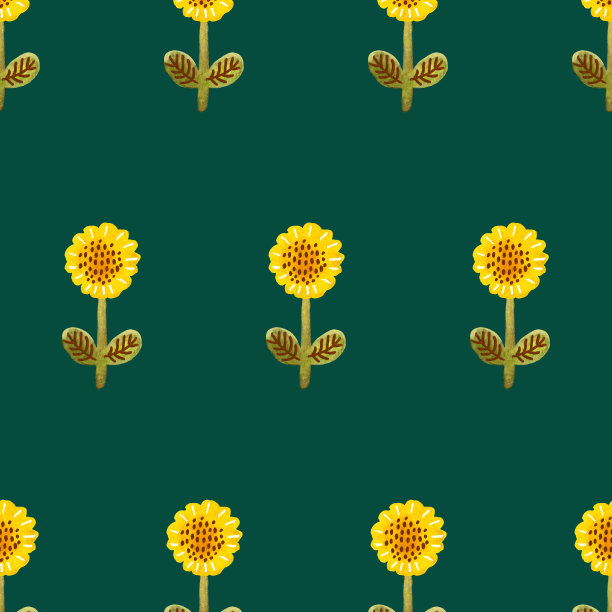 向日葵花挂画