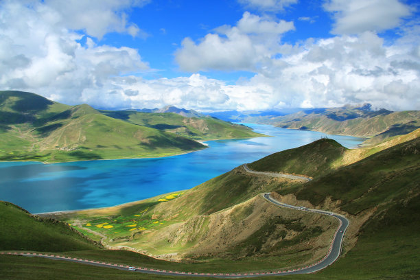 青藏高原全景图