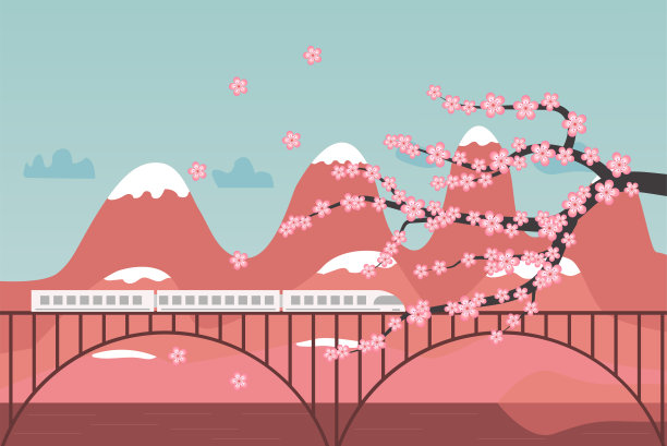 樱花旅游海报