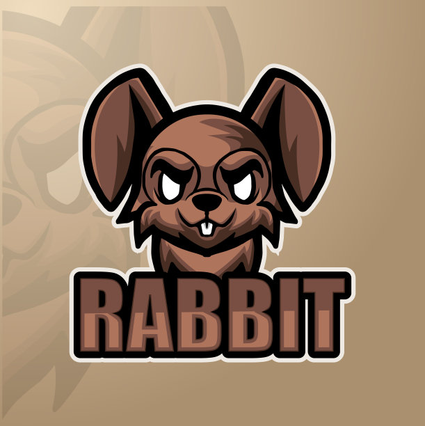 兔子logo标志