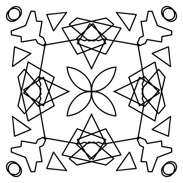 几何线条logo