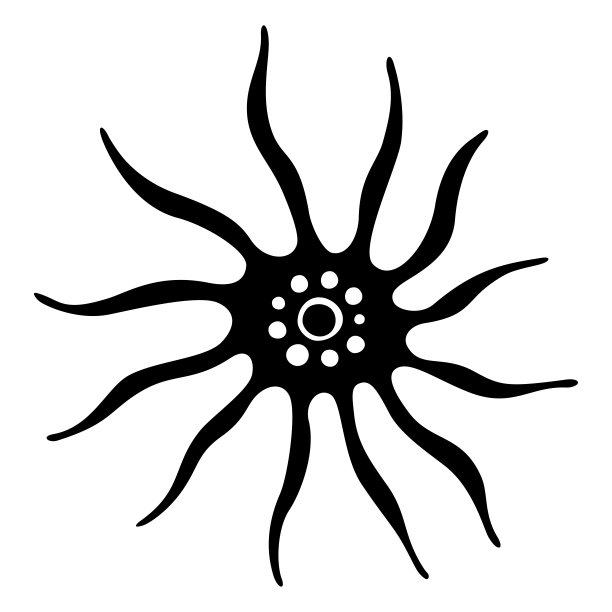 黑墨logo