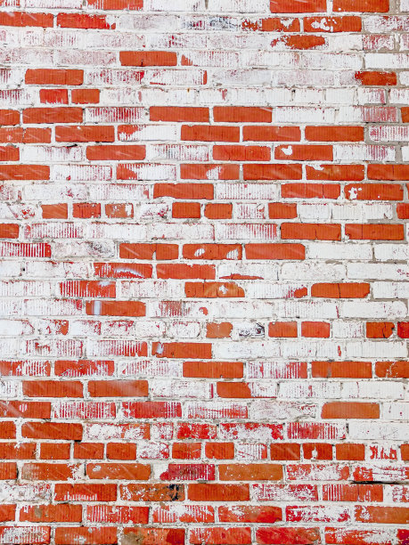 红瓦砖头墙壁