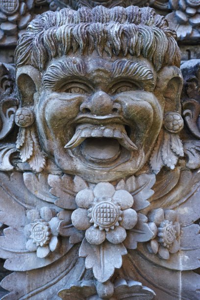 雕塑花纹