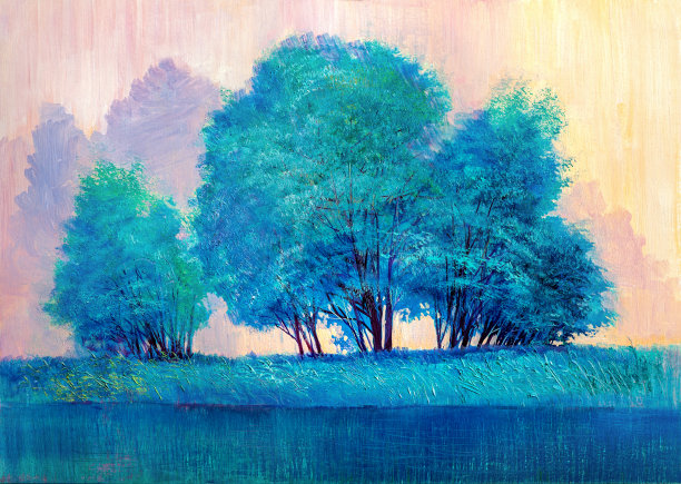 俄罗斯风景油画