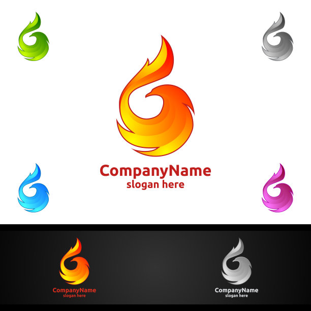 凤凰,logo设计