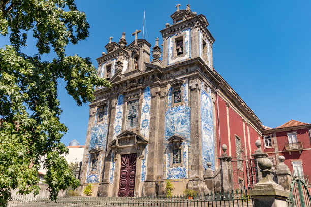 葡萄牙插画葡萄牙建筑