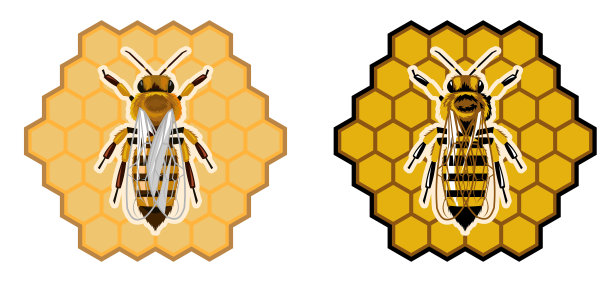 蜂蜜产品标签设计