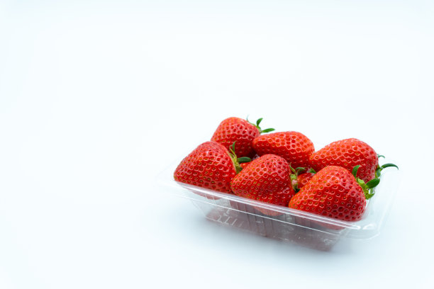 一个物体,背景分离,草莓酱