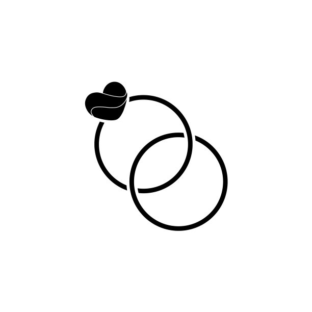 爱心logo人物标志