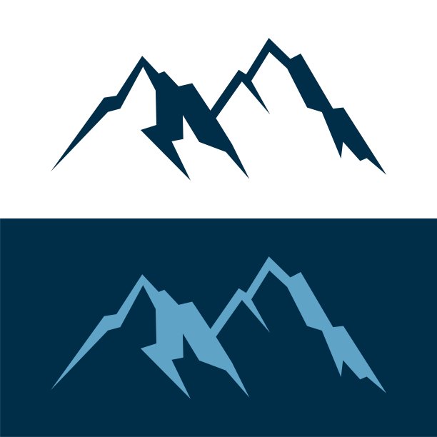 山峰户外logo设计