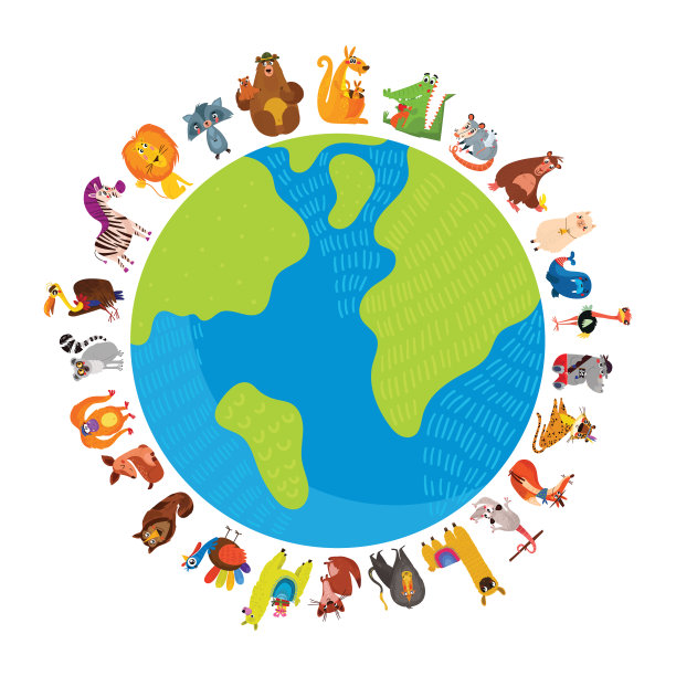 保护动物logo
