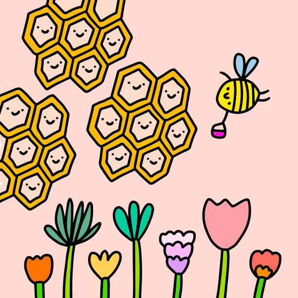 蜂花粉海报