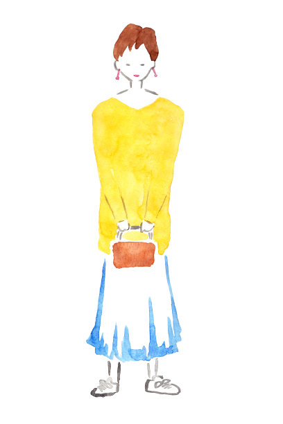 黄裙子