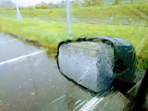 高清玻璃雨滴