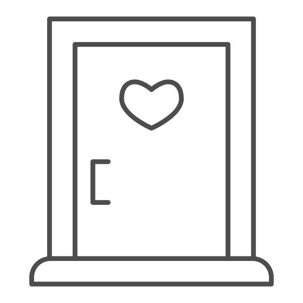 爱心logo人物标志