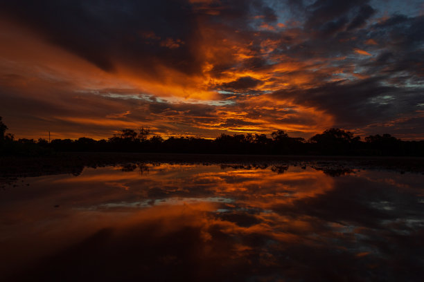 日落夕阳落日美景