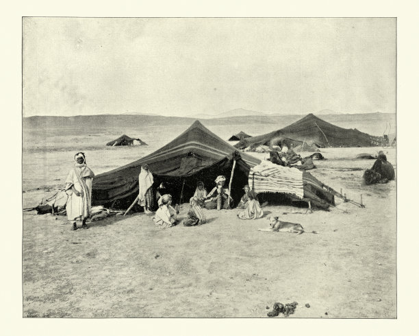 沙漠露营地