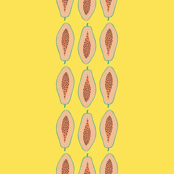 木瓜图案