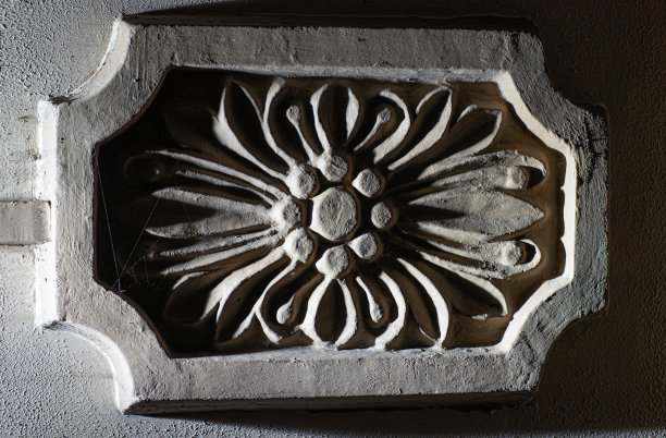 雕塑花纹