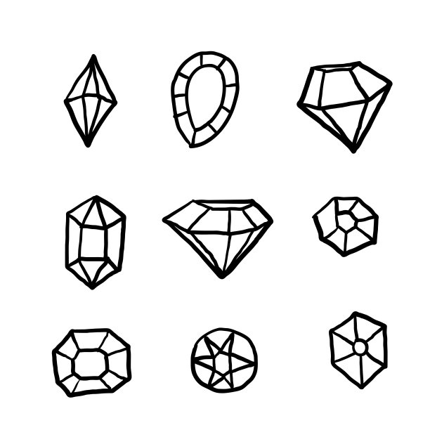 水晶矿石logo