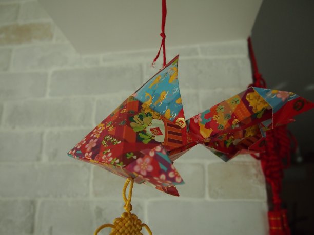 折纸工艺,圣诞装饰物,新加坡